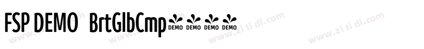 FSP DEMO   BrtGlbCmp字体转换